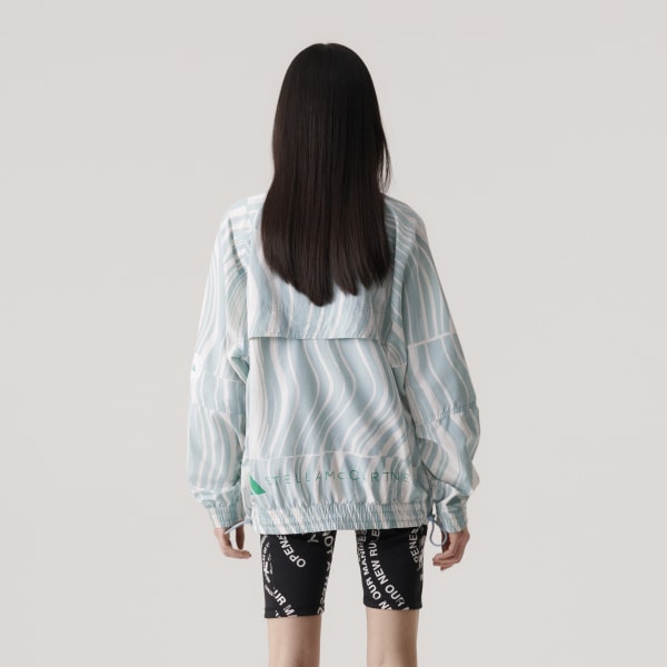 biela Tepláková bunda adidas by Stella McCartney TrueCasuals Printed