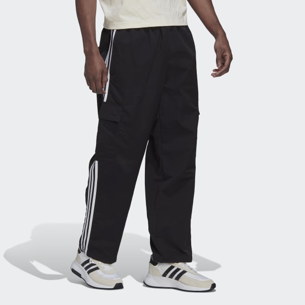 Black Adicolor 3-Stripes Cargo Pants WH151