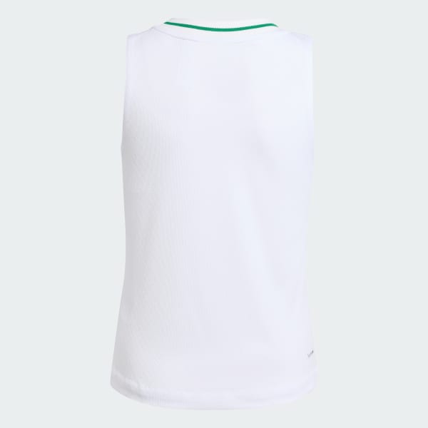 White Tennis Climacool Tank Top Kids