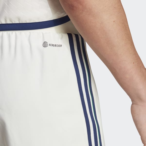 White Italy 23 Away Authentic Shorts