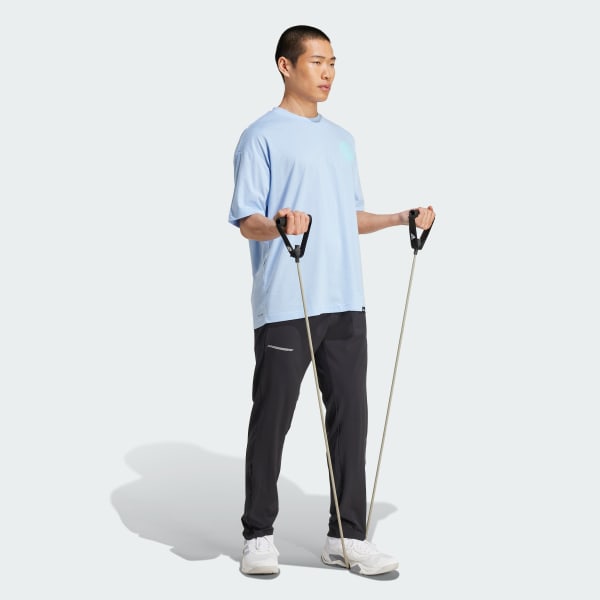 Blue Graphic T-Shirt-shirt