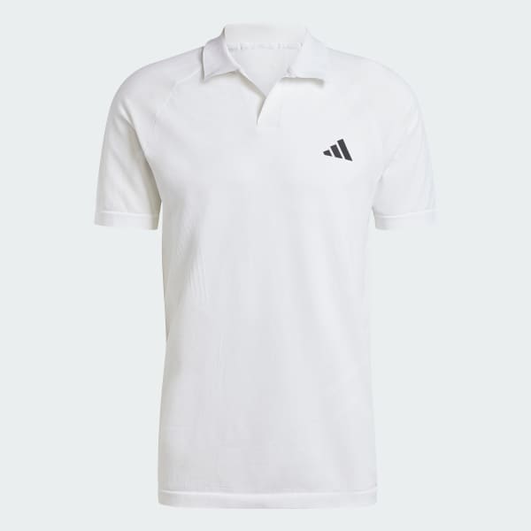 Λευκό Tennis Pro Seamless AEROREADY FreeLift Polo Shirt