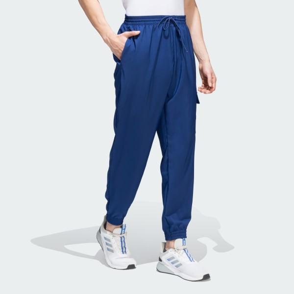 Blue Cargo Pants