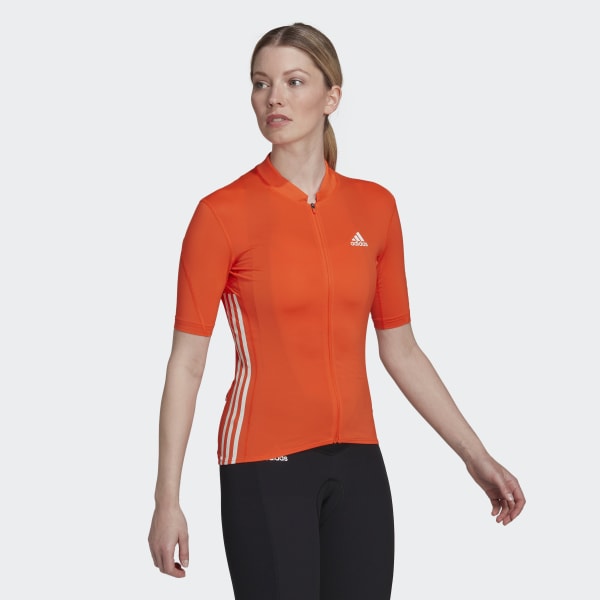 oranzová Dres The Short Sleeve Cycling 03190