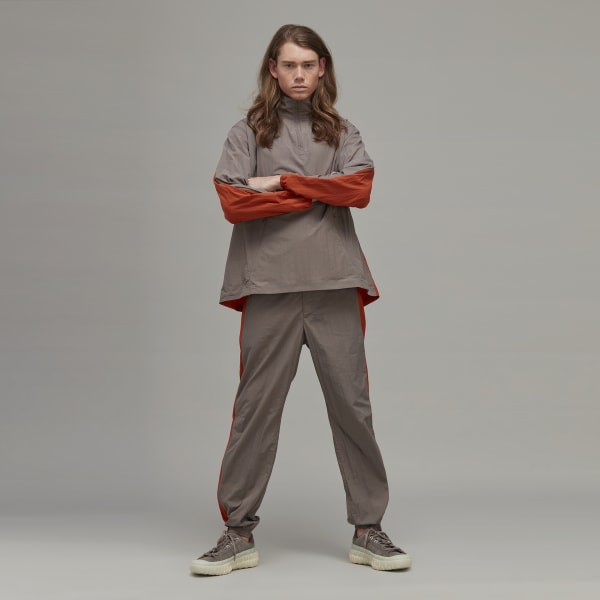 Braun Classic Light Shell Running Half-Zip Oberteil TQ484