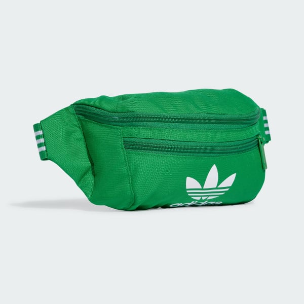 adidas Adicolor Classic Waist Bag - Green | Free Delivery | adidas UK