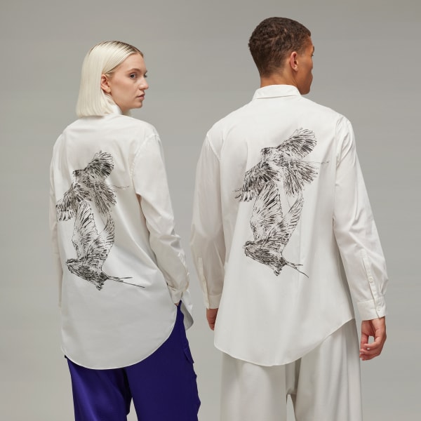 White Y-3 Graphic Shirt