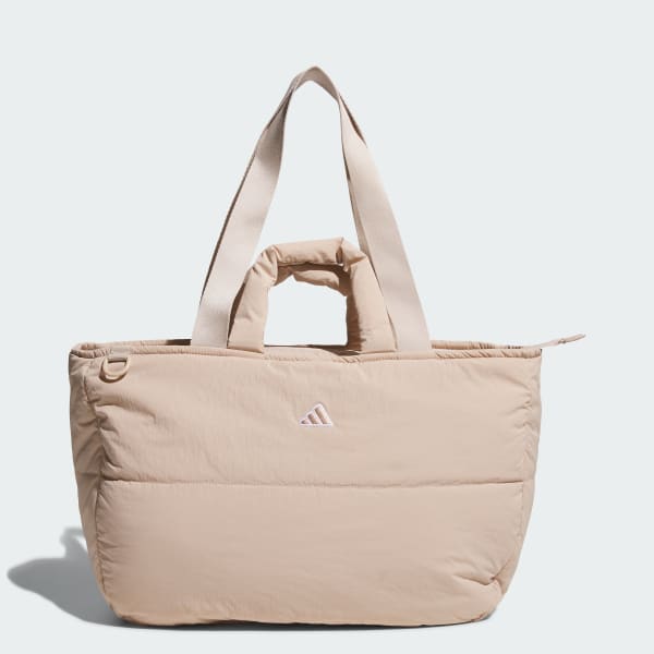 アディダス 【ゴルフ】キルティング ビッグ トートバッグ - ブラウン