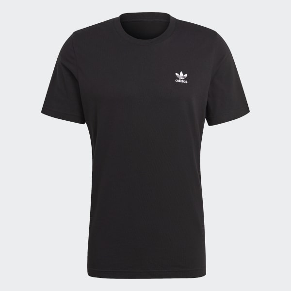 Negro Playera Trifolio Adicolor Essentials
