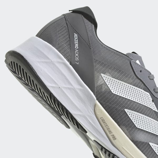 adidas Adizero Adios 7 Running Shoes - Grey | Men's Running | adidas US