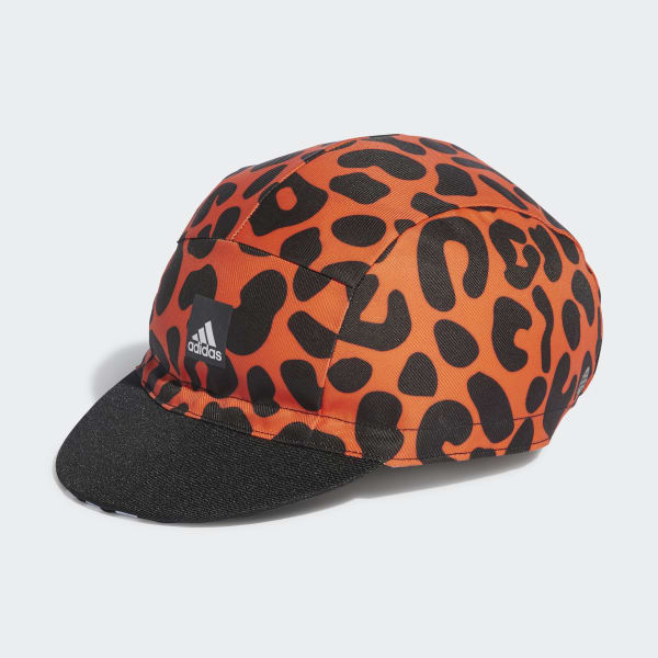 Orange The Velo Rich Mnisi Graphic Cycling Cap CK276