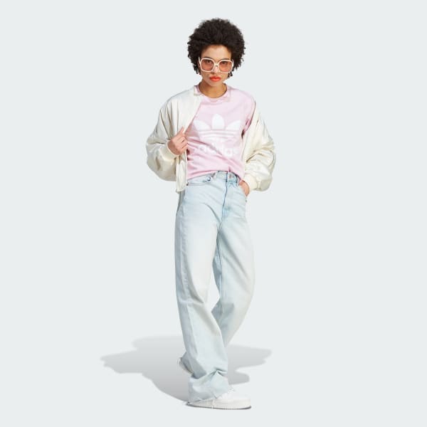 Rosa Camiseta Adicolor Classics Trefoil