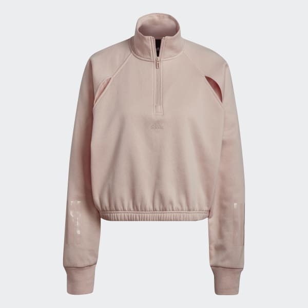 adidas hyperglam fleece sweater