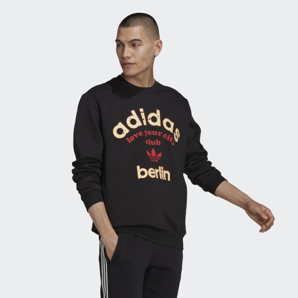 Schwarz Berlin Collegiate City Sweatshirt BWA22