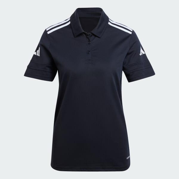 Negro Camiseta Polo Squadra25 Algodón