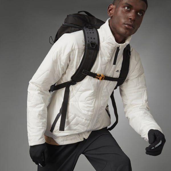 adidas Terrex MYSHELTER PrimaLoft Parley Padded Jacket - White | men ...