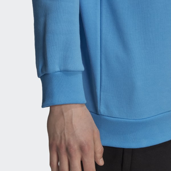 Blu Felpa Trefoil Series Style Crew VB528