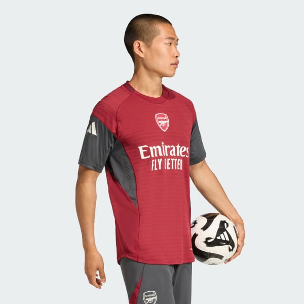 バーガンディ アーセナル ティロ 25 プロ ジャージ