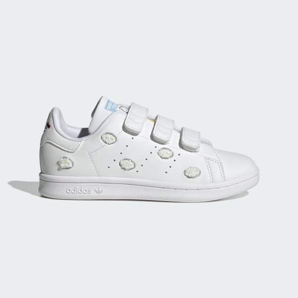 สีขาว รองเท้า adidas x Hello Kitty Stan Smith Comfort Closure สำหรับเด็ก