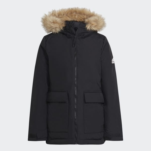 cerná Parka Utilitas Hooded