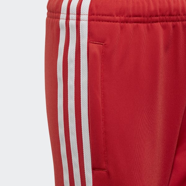 Red discount adidas track