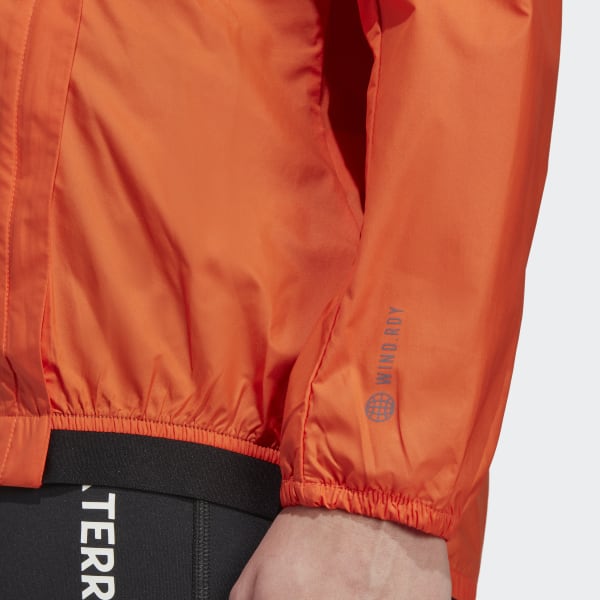 TERREX adidas | | Orange Wind Women\'s adidas Hiking Jacket US - Multi