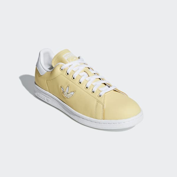 yellow and white stan smith