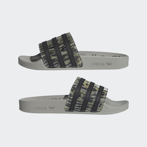 Adidas adilette slides 2025 gray