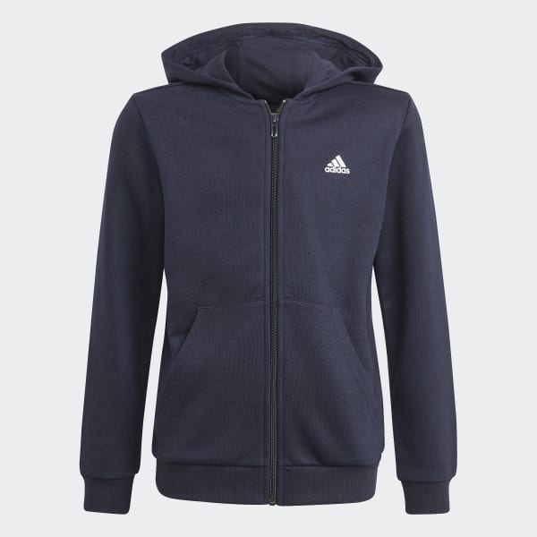Adidas essentials full zip hoodie on sale