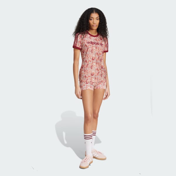Multicolor adidas Originals x Liberty London Tonal Cali Tee