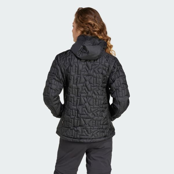 Black Terrex Xperior PrimaLoft Loose Fill Insulated Hooded Jacket