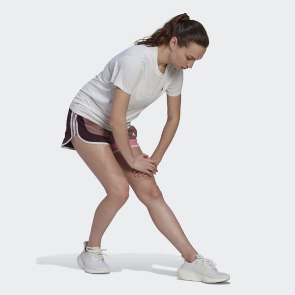Lilla Marathon 20 Colourblock løbeshorts DI411