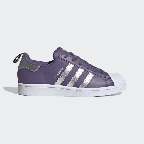 purple adidas sneakers