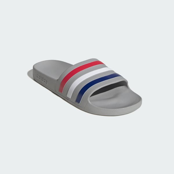 Grey Adilette Aqua Slides