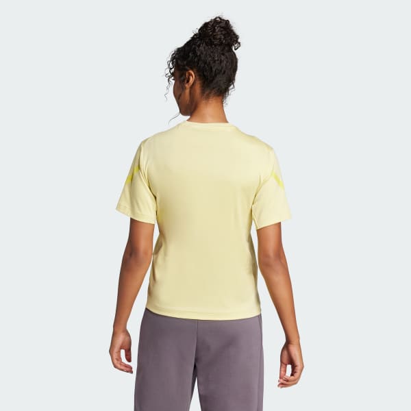 Yellow adidas Z.N.E. Tee
