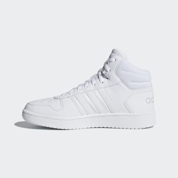 adidas Hoops 2.0 Mid Shoes - White | adidas US