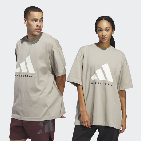 adidas Playera adidas Basketball (Unisex) - Beige | adidas