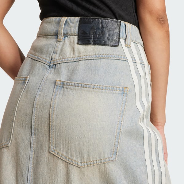 adidas Adilenium Season 3 Two-In-One Denim Skirt adidas Adilenium Season 3 Two-In-One Denim Skirt