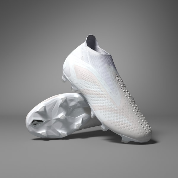 Grazen Adolescent Modderig adidas Predator Accuracy+ Firm Ground Boots - White | adidas UK