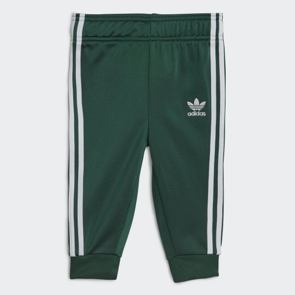 Zielony Adicolor SST Track Suit