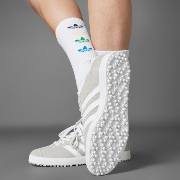 adidas Gazelle Spikeless Golf Shoes - Grey | Free Shipping with