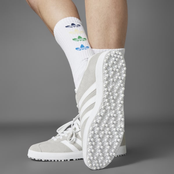 アディダス　GAZELLE GOLF IH2270 Adidas Men's Gazelle Spikeless Golf 'Grey White' Shoes IH2270 | eBay