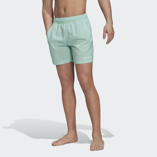 Green adidas swim shorts 2025