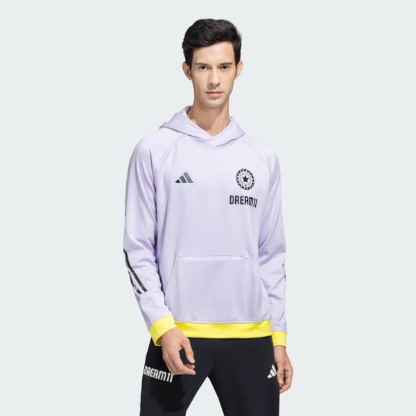 adidas India Cricket Training Hoodie Purple adidas India