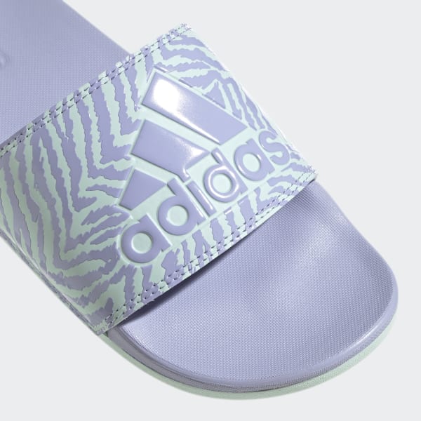Purple Adilette Comfort Slides AQQ39