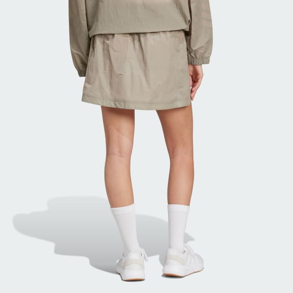 Beige Future Icons 3-Stripes Woven Skirt