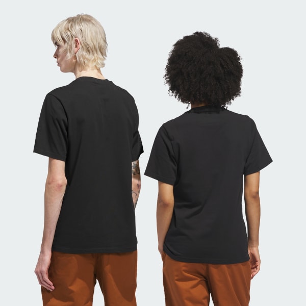 Preto Camiseta Skateboarding Logo