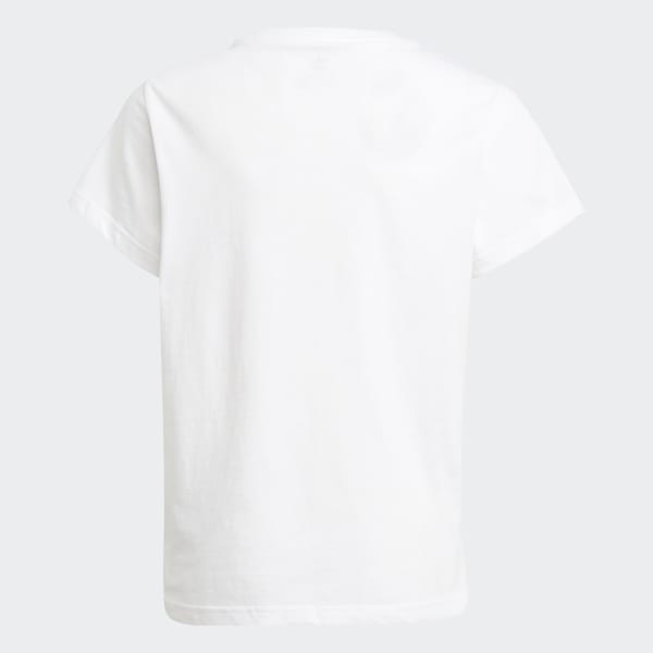 Blanco Polera Trifolio
