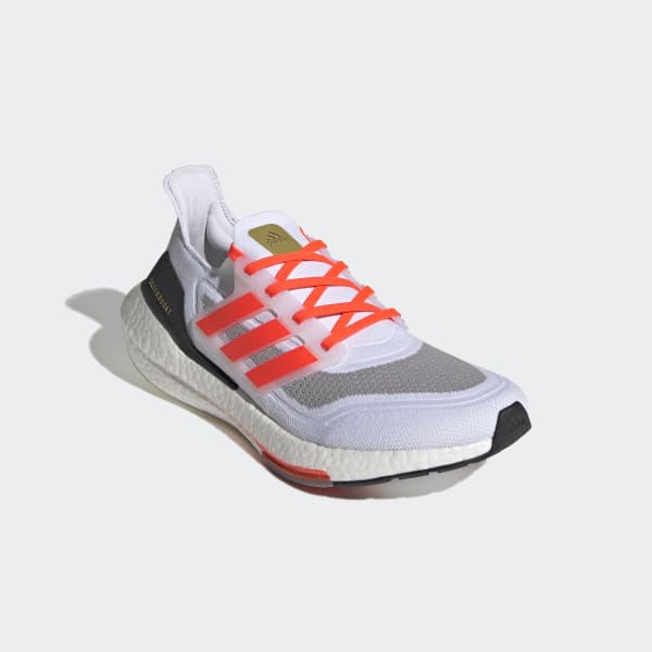 ultraboost 21 white solar red