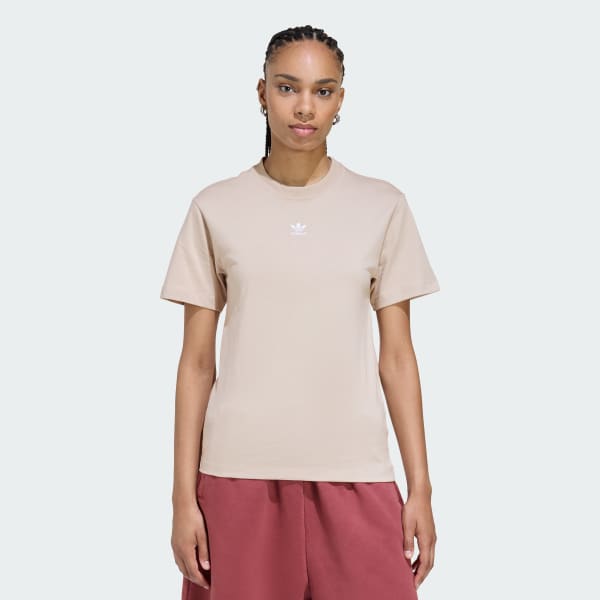 Beige Adicolor Essentials Regular Tee